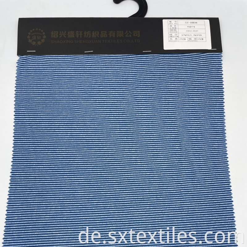 Stripe Knitted Jersey Fabric Jpg